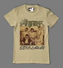 Si doel anthrax sekolahan kaos sablon cubatees