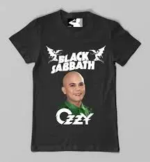 kaos sablon cubatees black sabbath ozzy