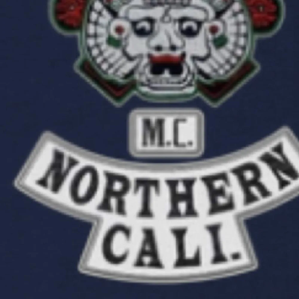 Kaos sablon plastisol punggung full graphic komunitas motor Mayans M.C.